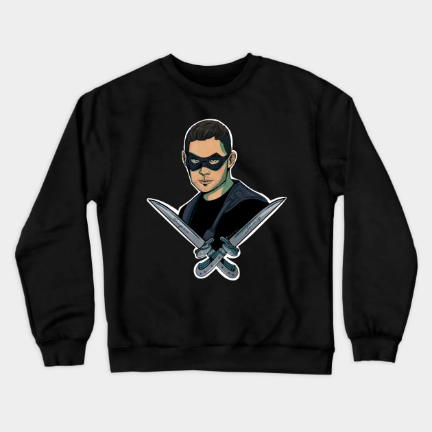 SUPER SHARP Crewneck Sweatshirt by giuliarenzi